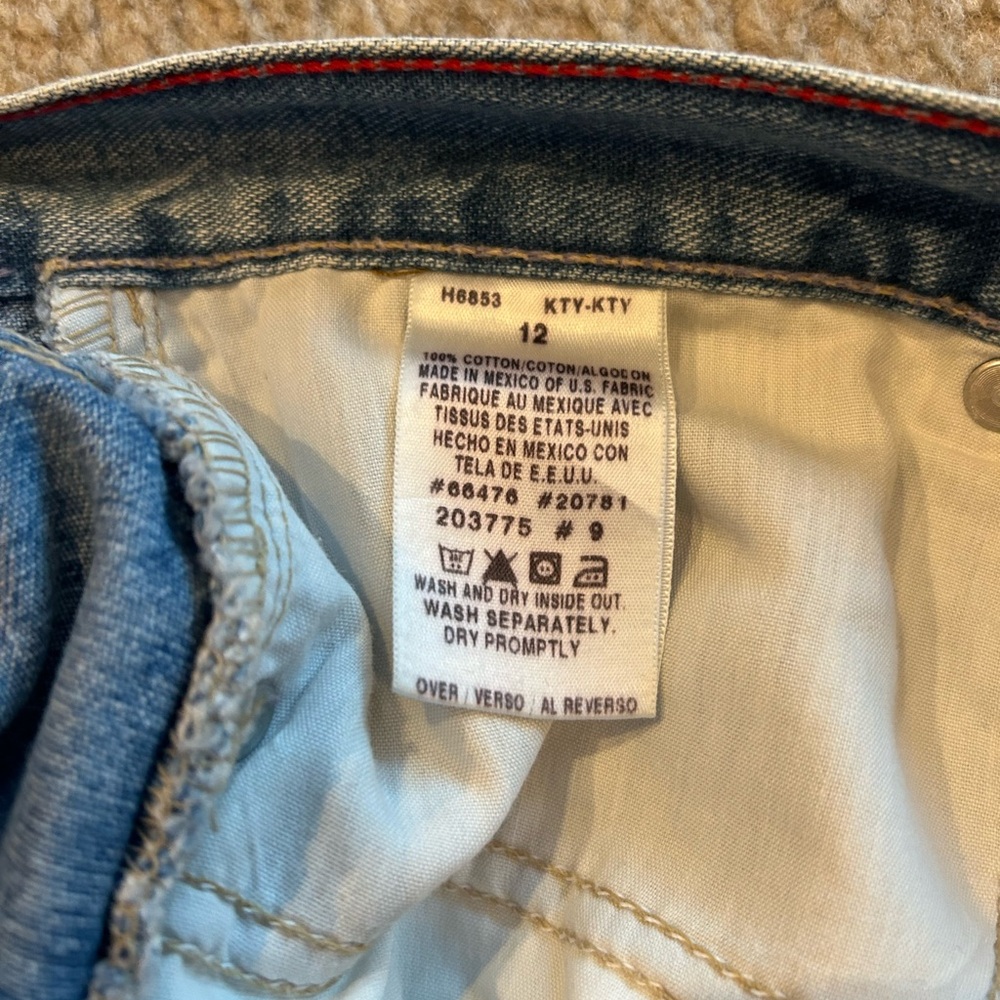 Size 12 Tommy Hilfiger Jean Shorts - Picture 4 of 5